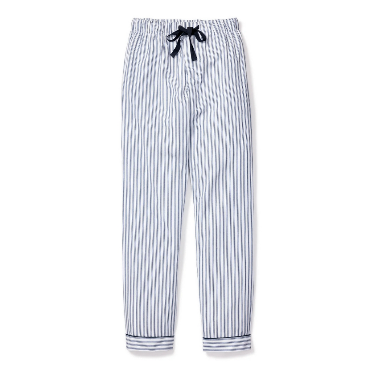 Men's Twill Pajama Pants in Navy French Ticking