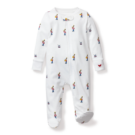 Baby's Pima Romper in Toy Soldier