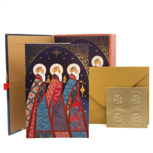 3 Kings Arrival Bethlehem Boxed Christmas Cards