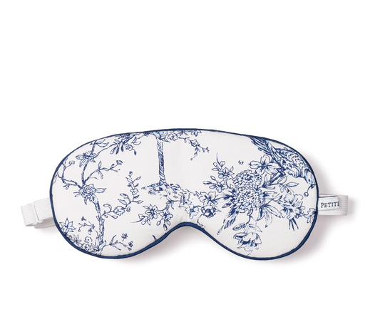 Adult Sleep Mask in Timeless Toile