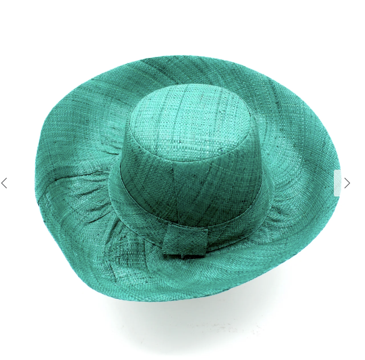 5" & 7" Wide Brim Solid Color Packable Straw Sun Hats