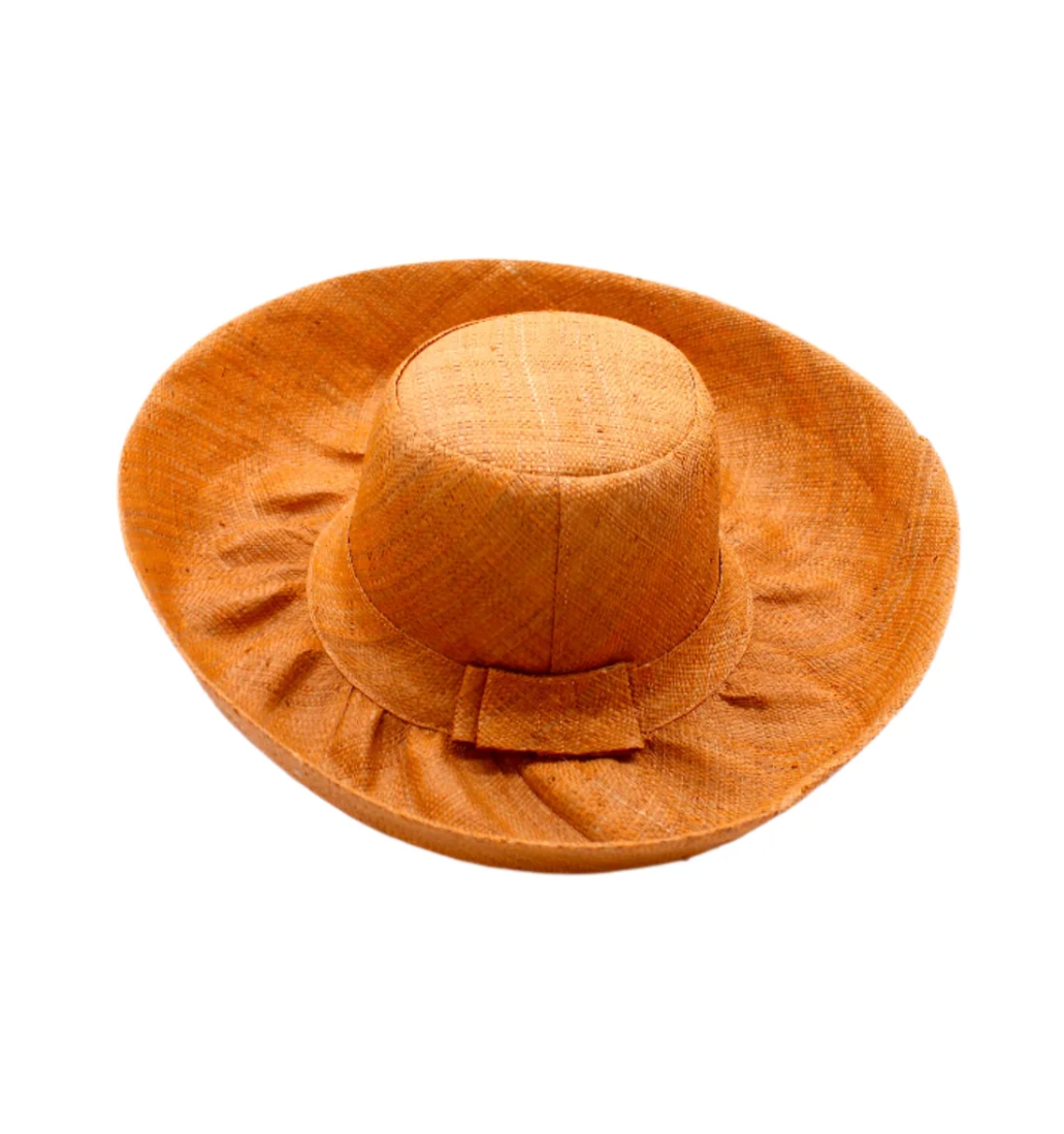 5" & 7" Wide Brim Solid Color Packable Straw Sun Hats