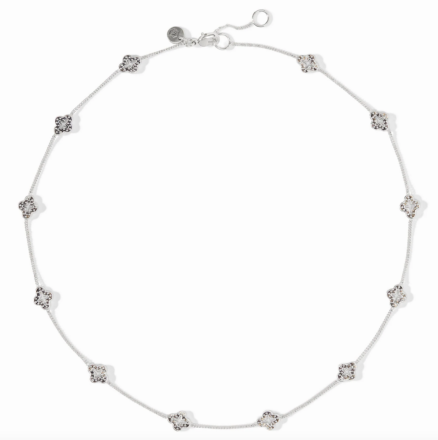 Florentine Demi Delicate Station Necklace