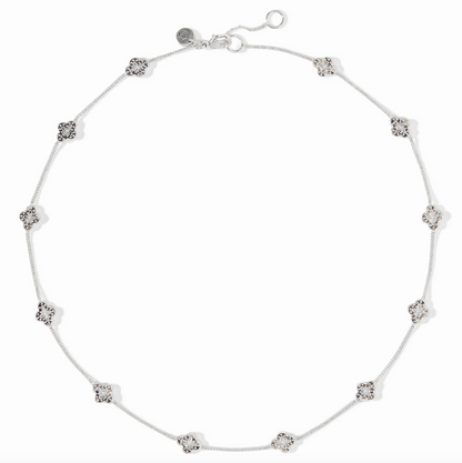 Florentine Demi Delicate Station Necklace