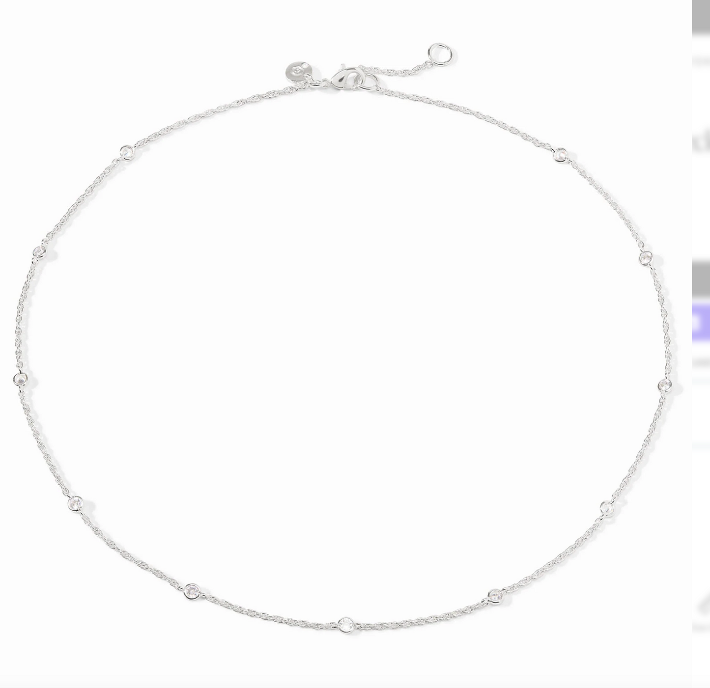 Celeste Delicate Station Necklace