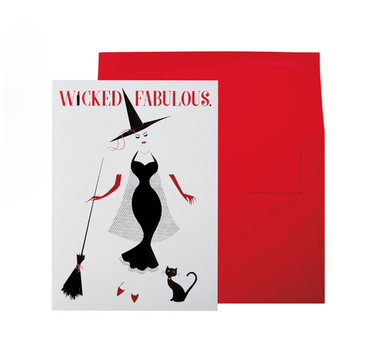 Wicked Fabulous Halloween Card