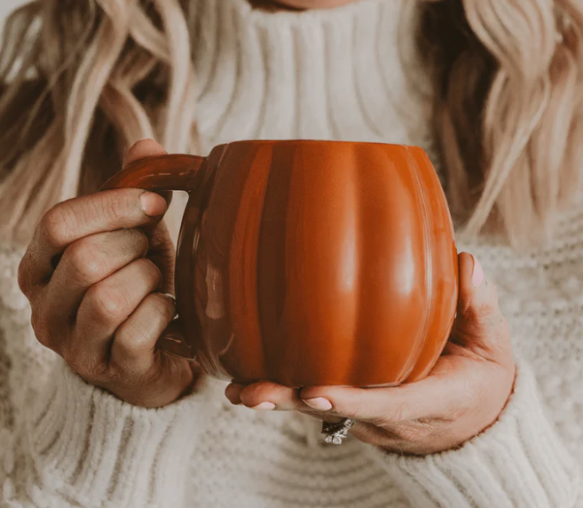 Orange Pumpkin 19 oz Mug