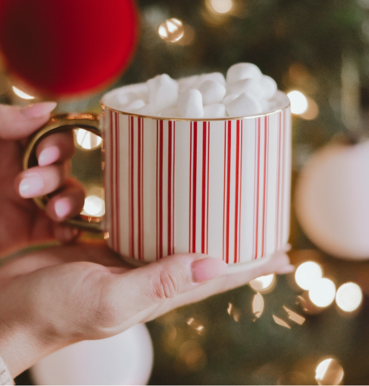 Red Stripe Coffee Mug