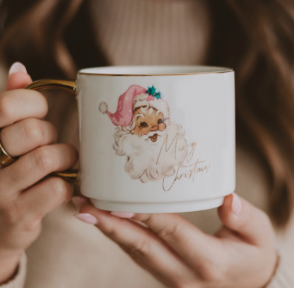Vintage Santa Coffee Mug