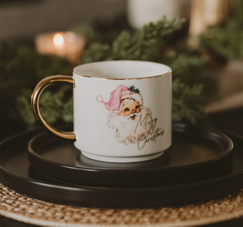 Vintage Santa Coffee Mug