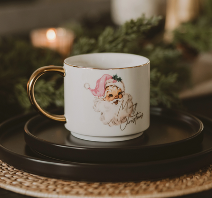 Vintage Santa Coffee Mug