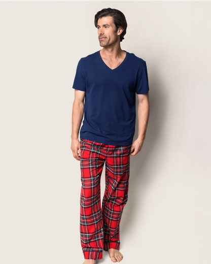 Men's Brushed Cotton Pajama Pant in Imperial Tartan