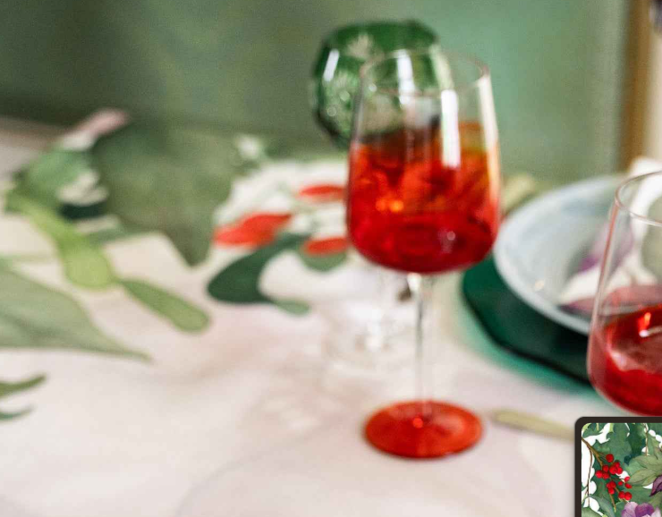 Napkins - Hellaborus Set of 4