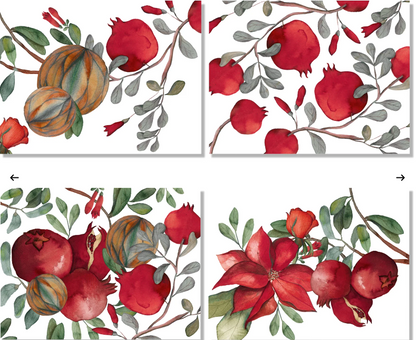 Placemats - Grenade Set of 4