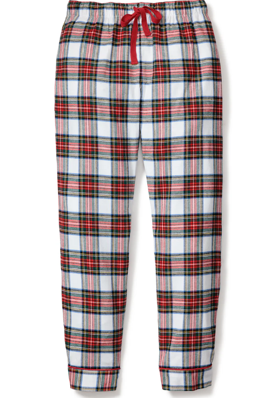 Women's Brushed Twill Pants in Balmoral Tartan