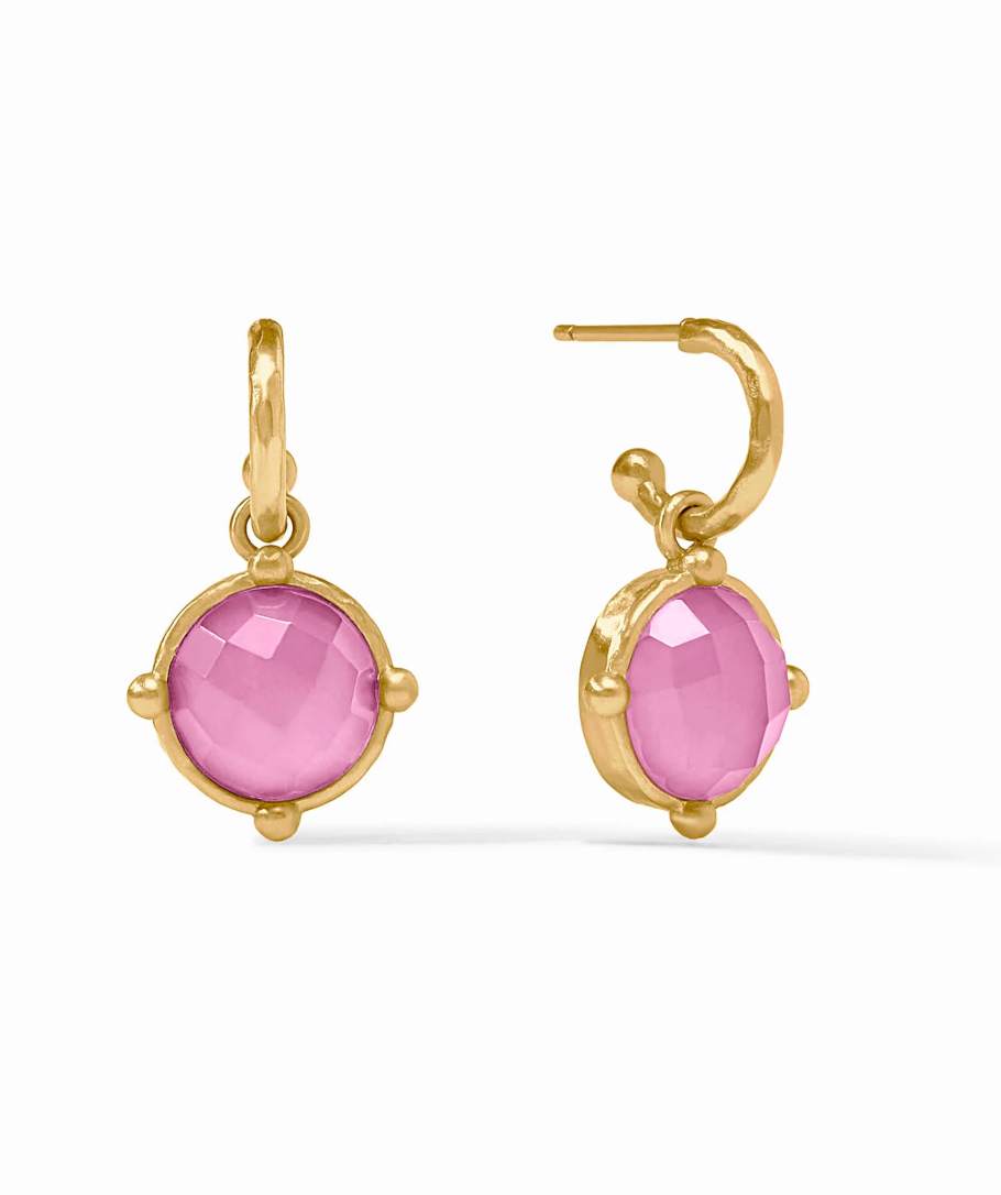 Honeybee Hoop & Charm Earring