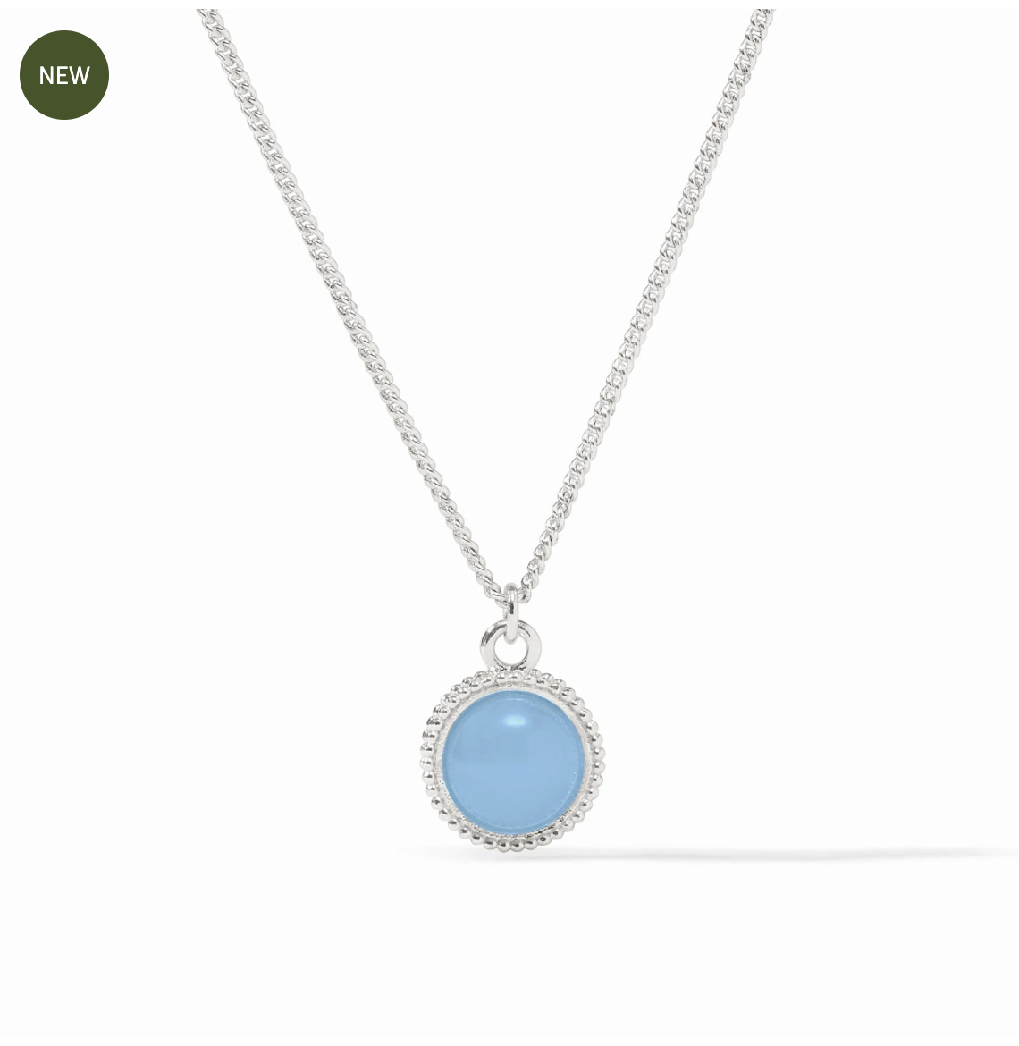 Fleur-de-Lis Solitaire Necklace