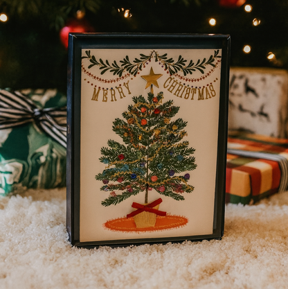 Rainbow Tree 8 Count Boxed Christmas Cards