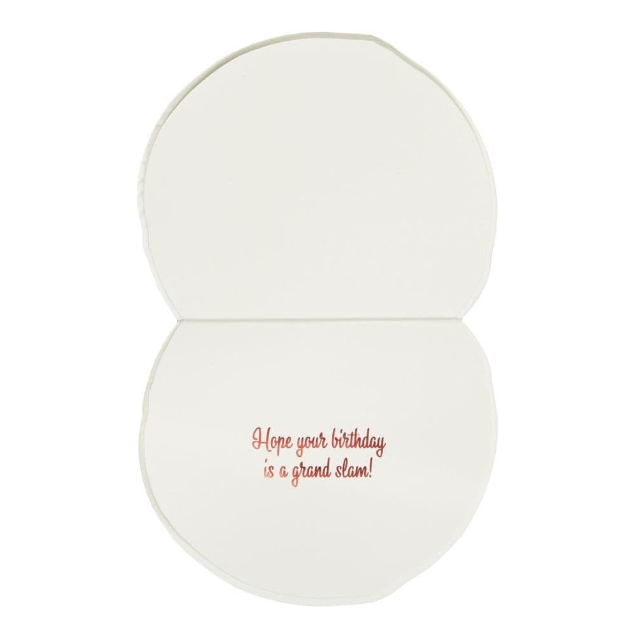 Die Cut Baseball Birthday Card