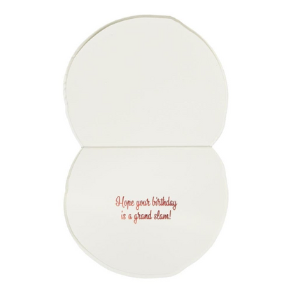 Die Cut Baseball Birthday Card