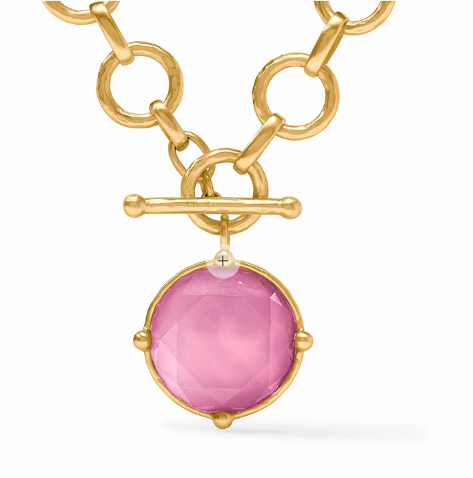 Honeybee Statement Necklace Iridescent