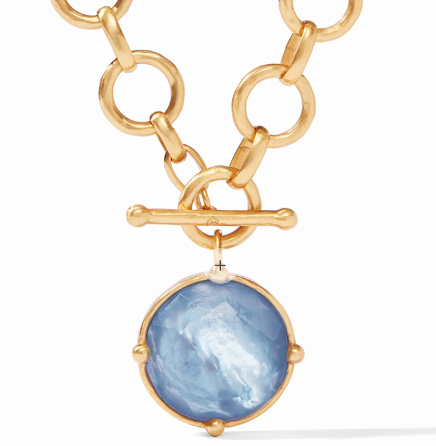 Honeybee Statement Necklace Iridescent