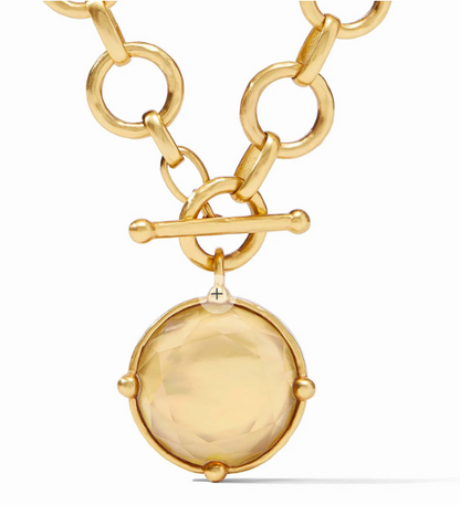 Honeybee Statement Necklace Iridescent