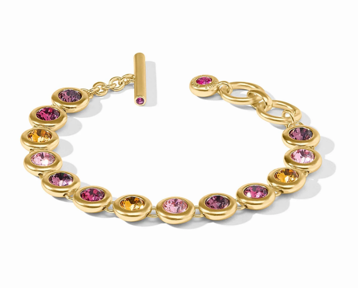 Rainbow Tennis Bracelet