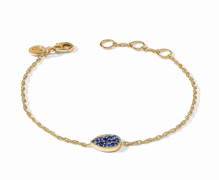 Pavé Teardrop Delicate Bracelet