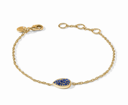 Pavé Teardrop Delicate Bracelet