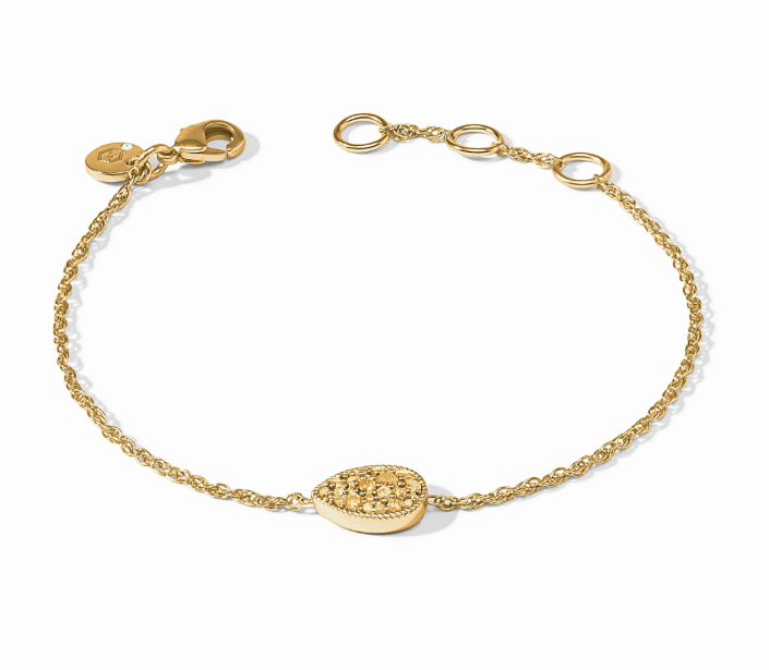 Pavé Teardrop Delicate Bracelet