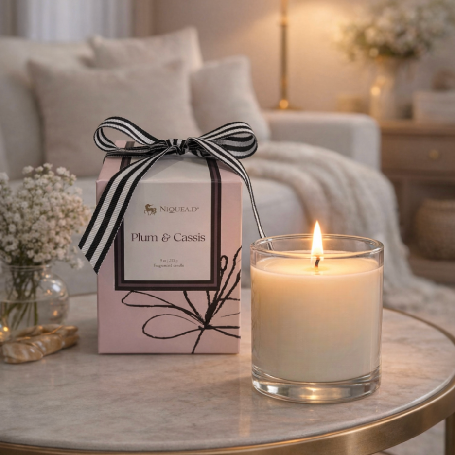 Plum and Cassis Serenity Candle