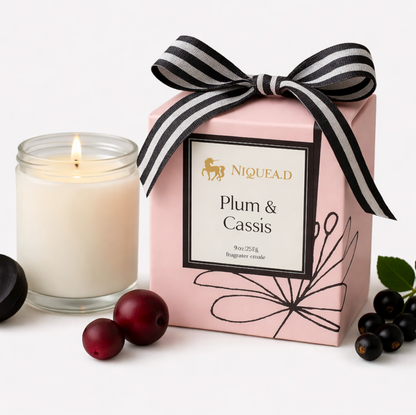 Plum and Cassis Serenity Candle