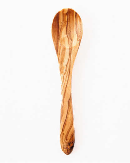 Olive Wood Appetizer Spoon Vesper & Vine