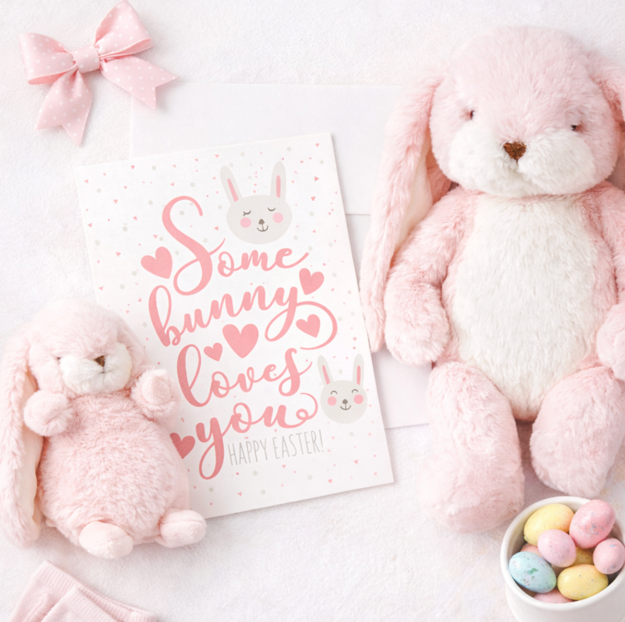 Somebunny Loves You Easter Card