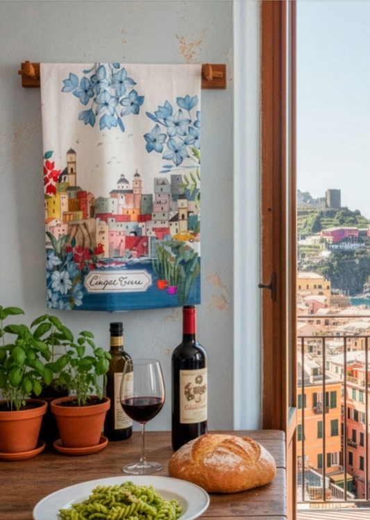 Tea Towel - Cinqueterre