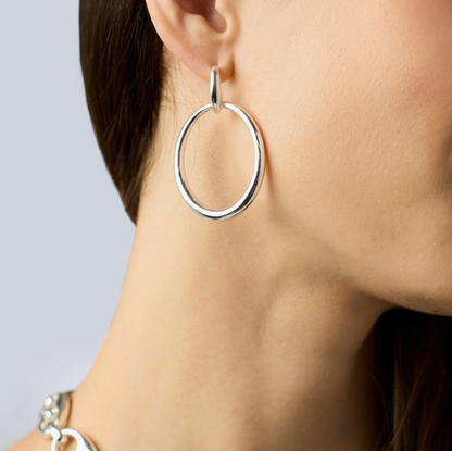Laguna Doorknocker Earring
