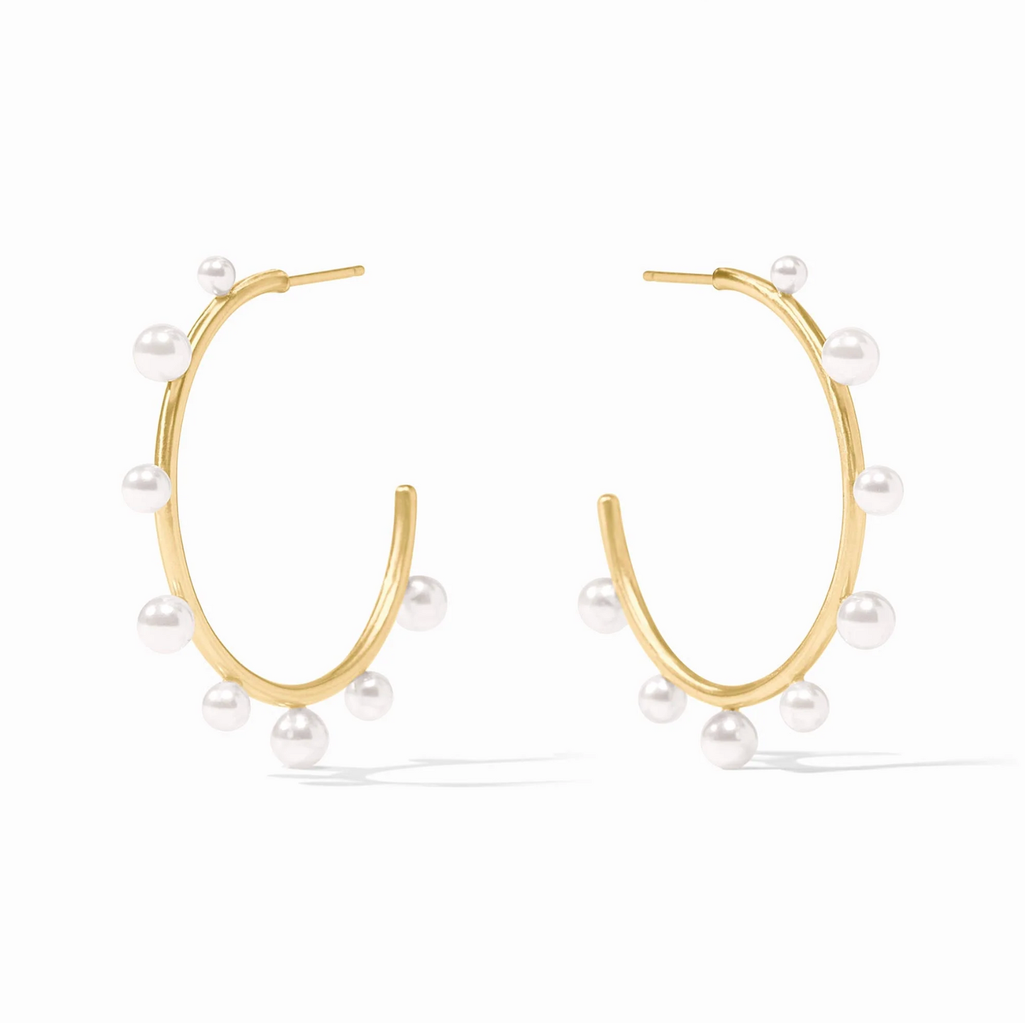 Hydra Stone Hoop Earring