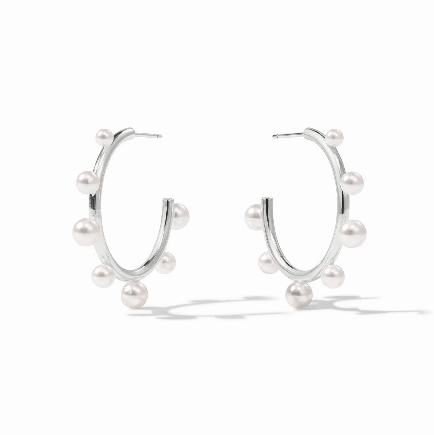 Hydra Stone Hoop Earring