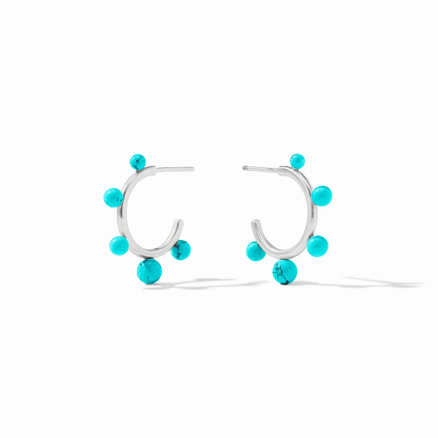 Hydra Stone Hoop Earring