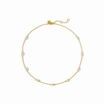 Hydra Delicate Station Necklace