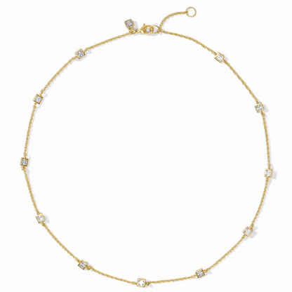 Jolie Delicate Station Necklace
