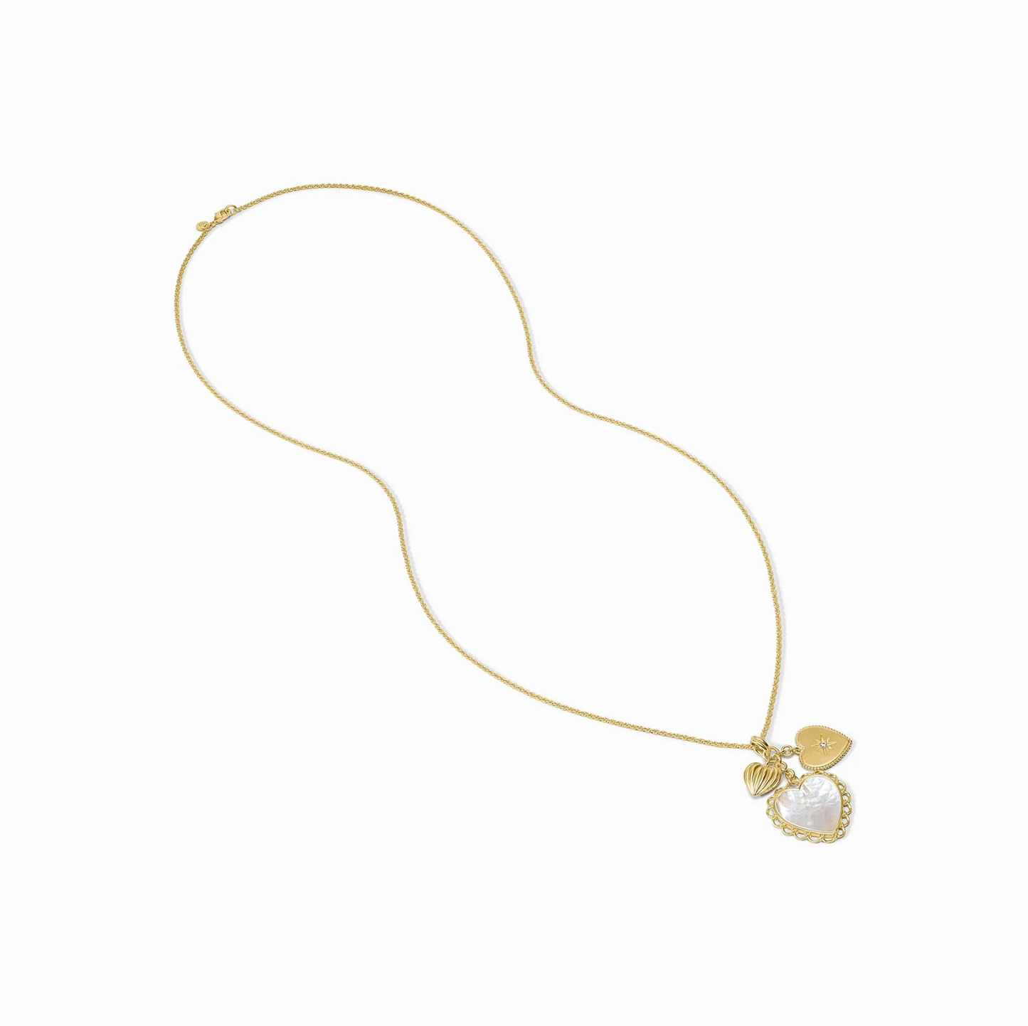 Heart Trio Charm Pendant