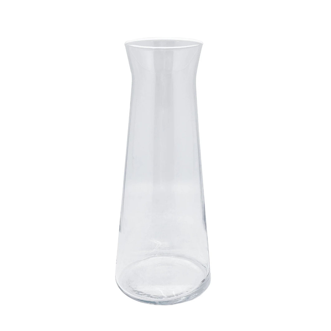 Fine Line Clear with White Rim Decanter