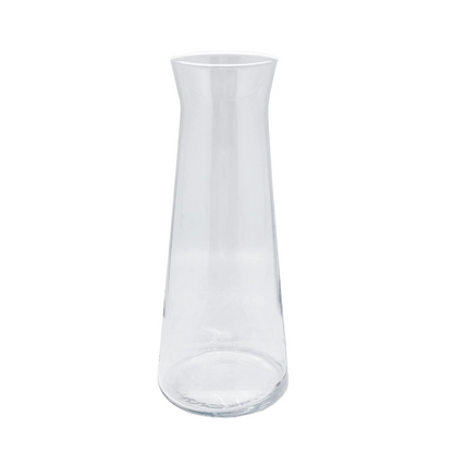 Fine Line Clear with White Rim Decanter