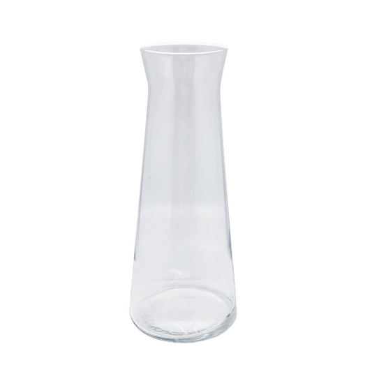 Fine Line Clear with White Rim Decanter
