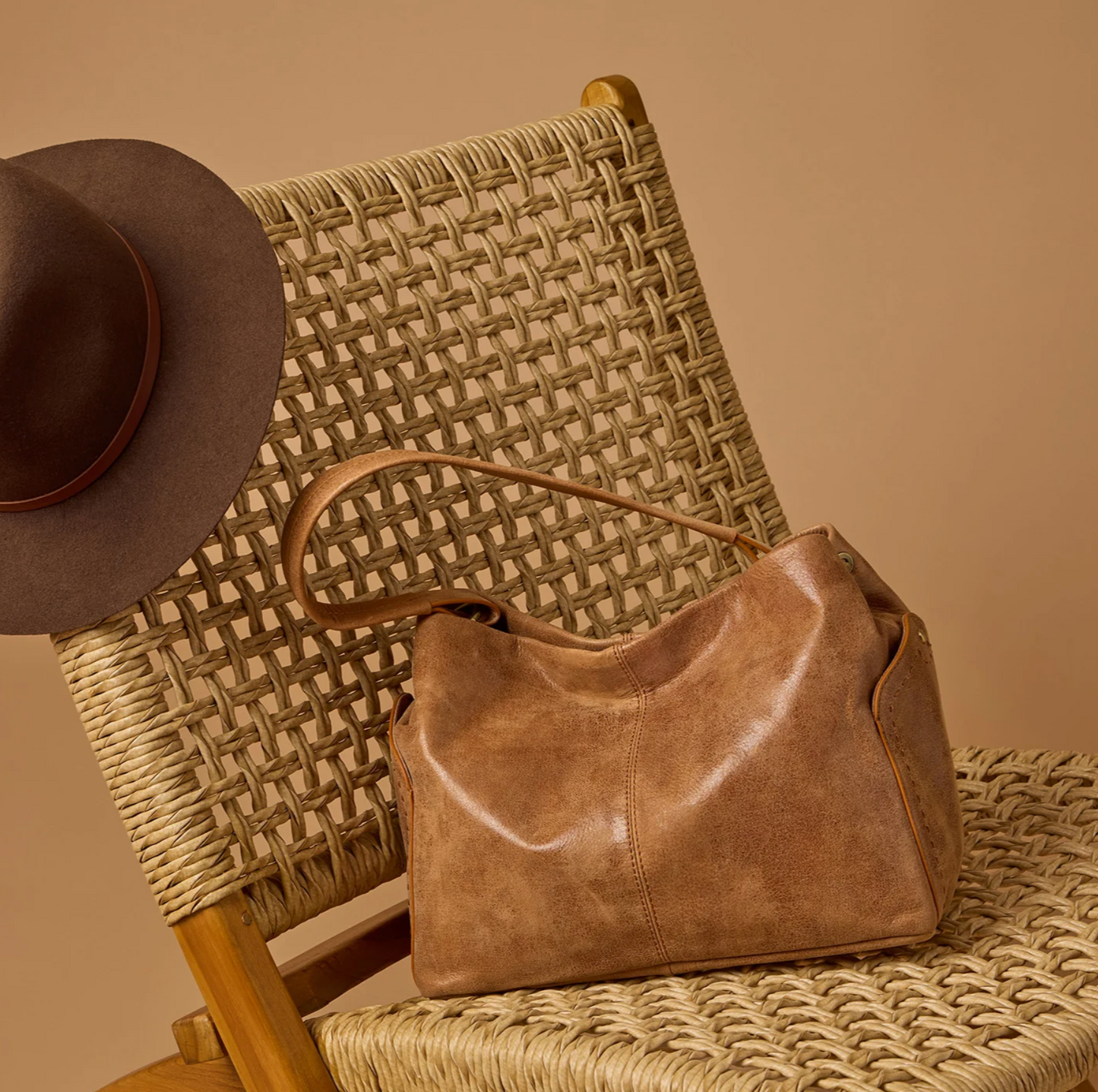 Seneca Shoulder Bag - Whiskey