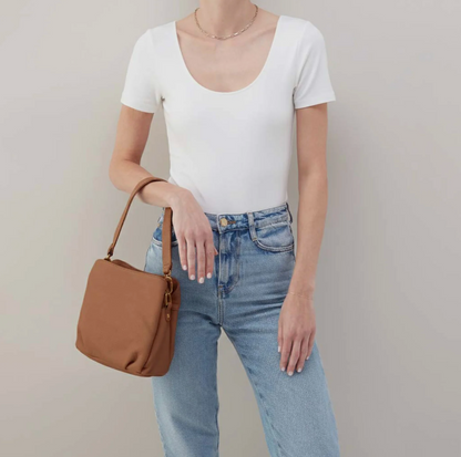 Starr Convertible Shoulder Bag - Timber Brown