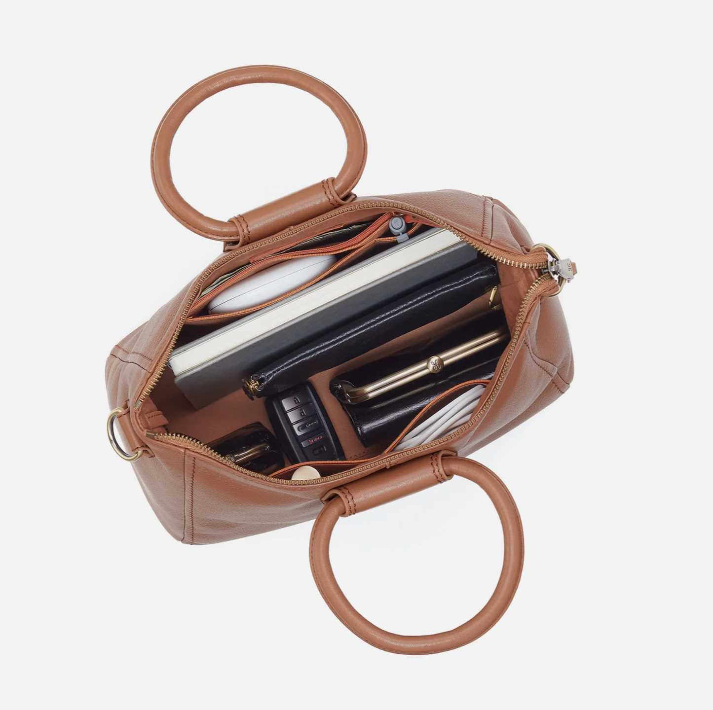 Sheila Medium Satchel - Brown Sugar