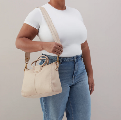 Sheila Medium Satchel - Stonewash